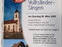 Jährliches Volksliedersingen